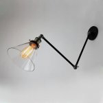 Бра Gloce Cone Shade Loft Industrial Glass Loft Concept 44.020