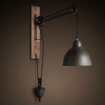 Настенный светильник Steampank Rust Iron Wall Lamp Loft Concept 44.034-0