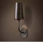 Бра RH Modern Taper Sconce with Metal Shade Loft Concept 44.080