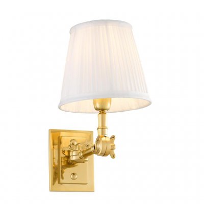 Бра Wall Lamp Wentworth Single Gold+White Loft Concept 44.107220