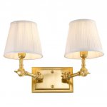Бра Wall Lamp Wentworth Double Gold+White Loft Concept 44.107222