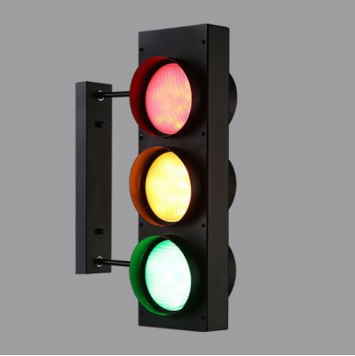 Бра Светофор Loft traffic light Wall lamp Duo Loft Concept 44.109