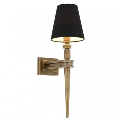 Бра Wall Lamp Waterloo Single Brass Loft Concept 44.110986