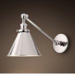 Бра 20TH C Library Single Sconce silver Loft Concept 44.147