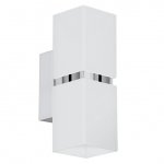 Бра Lestor double square chrome white Loft Concept 44.166