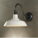 Бра Vintage Barn Sconce White Loft Concept 44.201