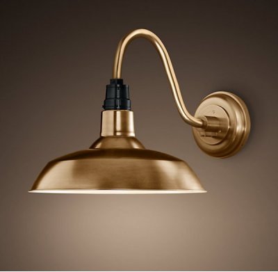Бра Vintage Barn Sconce Golden Loft Concept 44.203