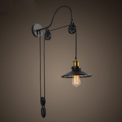 Бра Cone 20th c.Factory filament Bra Reflector Loft Concept 44.206