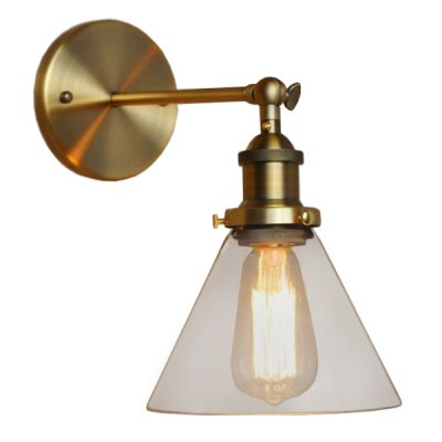 Бра Cone 20th c.Factory Filament Gold I Loft Concept 44.207