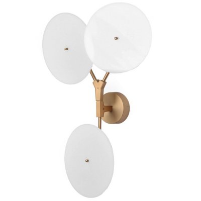 Бра With Porcelain Disc Wall Lamp 3 лампы Loft Concept 44.219
