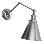 БРА 20TH C LIBRARY SINGLE SCONCE SILVER II Loft Concept 44.231