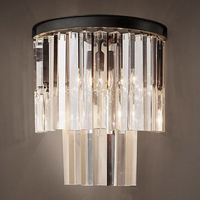 Бра 1920S Odeon Clear Glass II Loft Concept 44.265