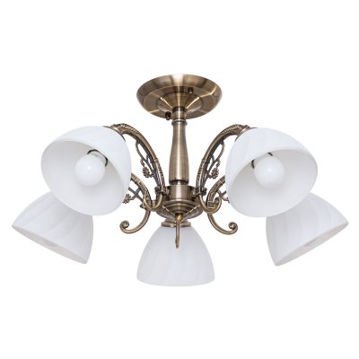 Потолочный светильник 443/5AB WT Экономсвет