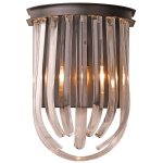Бра RETRO FROZEN GLASS wall Lamp Loft Concept 44.390