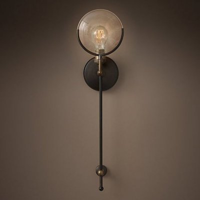 Бра RH Gaslight Lens Sconce 3 Loft Concept 44.398