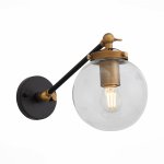 Бра Bistro Globe Clear Glass Bra Gold Loft Concept 44.457