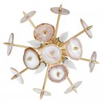 Бра Emporium Natural Agate Burst Sconce Brass Loft Concept 44.484