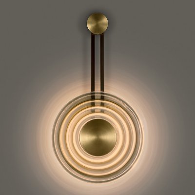 Бра Chelsom WALL SOLAR BLACK BRONZE Loft Concept 44.607