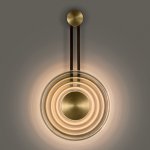 Бра Chelsom WALL SOLAR BLACK BRONZE Loft Concept 44.607