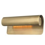 Бра Hudson Valley 1513-AGB Accord 1 Light Wall Sconce In Aged Brass Loft Concept 44.655
