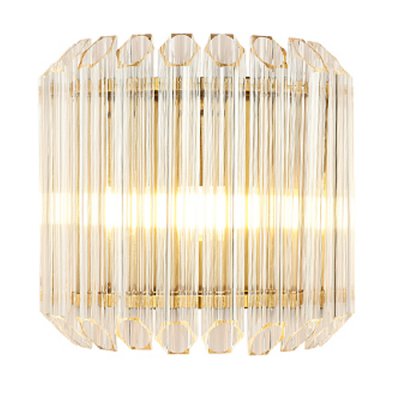 Бра Hexagon Wall Lamp прозрачное стекло Loft Concept 44.767