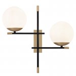 Бра Spike Two Balls Wall Lamp Loft Concept 44.813-1
