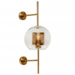 Бра Perforation Wall Lamp Gold 58 Loft Concept 44.820