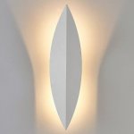Art Deco Leaf Wall Lamp White Loft Concept 44.824-2