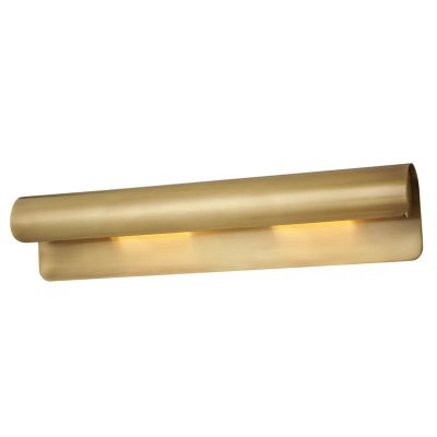 Бра Hudson Valley 1525-AGB Accord 2 Light Wall Sconce In Aged Brass Loft Concept 44.831