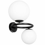 Бра Bubbles on Ring Sconces Black Loft Concept 44.890-3