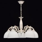 Люстра белая с патиной De Markt 450018305