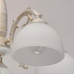 Люстра белая с патиной De Markt 450018305