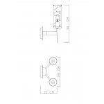 Светильник настенный бра Divinare 4505/17 AP-2 SHAM