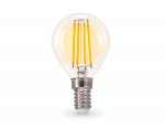 Лампа светодиодная Шар P45 11W 2700K Ambrella 451133 Filament LED P45 11W E14 2700K 220-240V