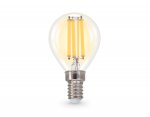 Лампа светодиодная Шар P45 15W 2700K Ambrella 451533 Filament LED P45 15W E14 2700K 220-240V