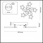 Люстра потолочная Lumion 4525/99CL SELINA