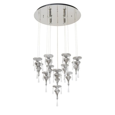 Люстра с пультом Chiaro 455010213 Симона Люстра с пультом Chiaro 455010213 Симона