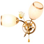 Настенный светильник 4552/2wFGD WT Экономсвет