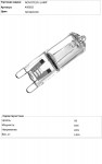 Лампа галогенная Novotech 456002 серия 45600