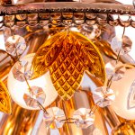 Светильник ЭкономСвет 4591/8+4FG WT BN PK GNk