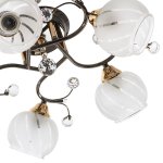 Люстра современная Экономсвет 4603/5GM+GD WT