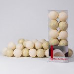 Гирлянда хлопковые фонарики Сotton Ball Shell-Gold Loft Concept 46.053-2