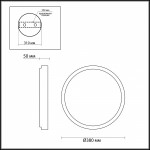 Настенно - потолочный светильник Odeon light 4626/48CL SELENA