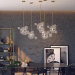 Подвесной светильник Odeon light 4640/12L BUBBLES