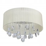 Люстра потолочная Mw Light 465014706 бежевая
