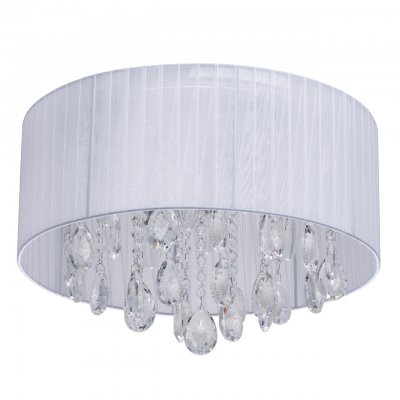 

Люстра потолочная белый абажур Mw light 465015606, 465015606