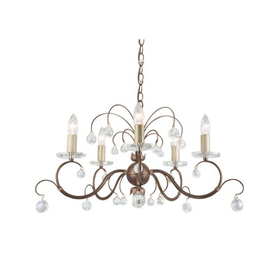 Люстра Natural concept LUN5 BRONZE LUNETTA