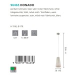 Подвесной светильник Eglo 96465 DONADO