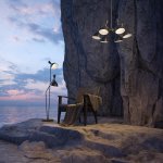 Светильник настенный бра Odeon light 4665/1W RASTO