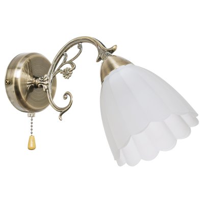 Светильник бра классическое Экономсвет 4671/1wAB WT